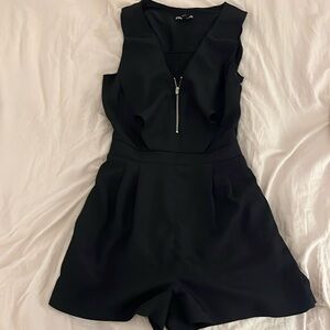 Express Black Romper